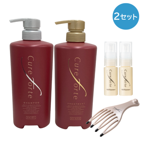 未使用 キュアフォルテ シャンプー&トリートメントセット シトラスフローラル キュアフォルテRN シャンプー＆トリートメント(シトラスフローラル) 2